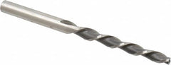 Made in USA - #5 Pin, 0.2994" Diam, 0.2409" Small End, 5/16" Diam Straight Shank, 2-13/16" Flute, Taper Pin Reamer - Eagle Tool & Supply