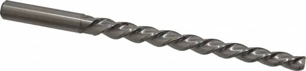 Made in USA - #6 Pin, 0.354" Diam, 0.2773" Small End, 23/64" Diam Straight Shank, 3-11/16" Flute, Taper Pin Reamer - Eagle Tool & Supply