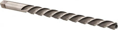 Made in USA - #7 Pin, 27/64" Diam, 0.3297" Small End, 13/32" Diam Straight Shank, 4-7/16" Flute, Taper Pin Reamer - Eagle Tool & Supply