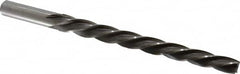 Made in USA - #9 Pin, 0.6066" Diam, 0.4805" Small End, 9/16" Diam Straight Shank, 6-1/16" Flute, Taper Pin Reamer - Eagle Tool & Supply