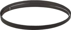 Starrett - 10 to 14 TPI, 7' 9" Long x 1/2" Wide x 0.025" Thick, Welded Band Saw Blade - Bi-Metal, Toothed Edge, Raker Tooth Set, Contour Cutting - Eagle Tool & Supply