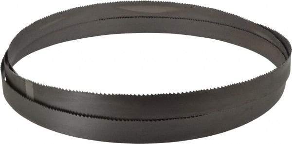 Starrett - 6 to 10 TPI, 10' 10" Long x 1" Wide x 0.035" Thick, Welded Band Saw Blade - Bi-Metal, Toothed Edge, Raker Tooth Set, Contour Cutting - Eagle Tool & Supply