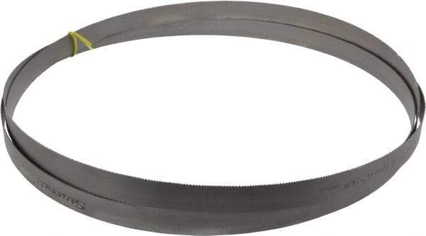 Starrett - 10 to 14 TPI, 13' 6" Long x 1" Wide x 0.035" Thick, Welded Band Saw Blade - Bi-Metal, Toothed Edge, Raker Tooth Set, Contour Cutting - Eagle Tool & Supply