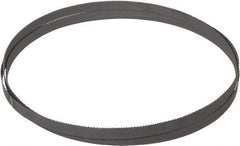 Starrett - 10 to 14 TPI, 7' 5" Long x 1/2" Wide x 0.025" Thick, Welded Band Saw Blade - Bi-Metal, Toothed Edge, Raker Tooth Set, Contour Cutting - Eagle Tool & Supply