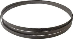 Starrett - 10 to 14 TPI, 7' 8" Long x 1/2" Wide x 0.025" Thick, Welded Band Saw Blade - Bi-Metal, Toothed Edge, Raker Tooth Set, Contour Cutting - Eagle Tool & Supply