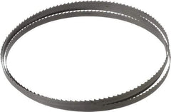 Starrett - 4 TPI, 7' 9-1/2" Long x 1/2" Wide x 0.025" Thick, Welded Band Saw Blade - Bi-Metal, Toothed Edge, Raker Tooth Set, Contour Cutting - Eagle Tool & Supply