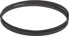 Starrett - 10 to 14 TPI, 7' 9-1/2" Long x 1/2" Wide x 0.035" Thick, Welded Band Saw Blade - Bi-Metal, Toothed Edge, Raker Tooth Set, Contour Cutting - Eagle Tool & Supply