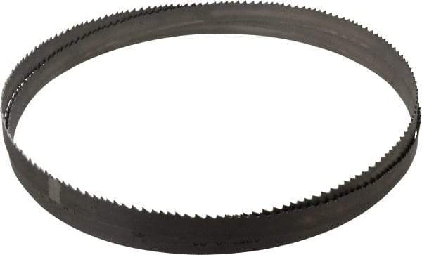 Starrett - 4 to 6 TPI, 8' 9" Long x 3/4" Wide x 0.035" Thick, Welded Band Saw Blade - Bi-Metal, Toothed Edge, Raker Tooth Set, Contour Cutting - Eagle Tool & Supply