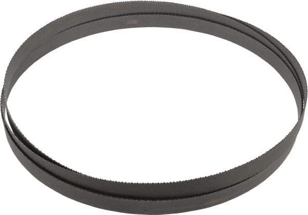 Starrett - 10 to 14 TPI, 8' 11" Long x 3/4" Wide x 0.035" Thick, Welded Band Saw Blade - Bi-Metal, Toothed Edge, Raker Tooth Set, Contour Cutting - Eagle Tool & Supply