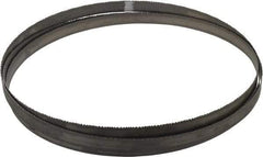 Starrett - 8 to 12 TPI, 9' 7-1/2" Long x 3/4" Wide x 0.035" Thick, Welded Band Saw Blade - Bi-Metal, Toothed Edge, Raker Tooth Set, Contour Cutting - Eagle Tool & Supply