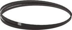 Starrett - 8 to 12 TPI, 9' 9" Long x 1/2" Wide x 0.025" Thick, Welded Band Saw Blade - Bi-Metal, Toothed Edge, Raker Tooth Set, Contour Cutting - Eagle Tool & Supply
