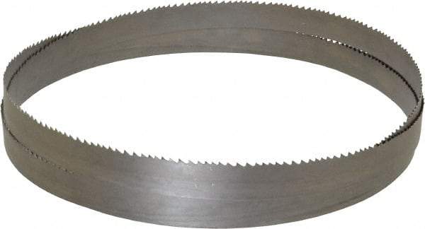 Starrett - 4 to 6 TPI, 9' 11-1/2" Long x 1" Wide x 0.035" Thick, Welded Band Saw Blade - Bi-Metal, Toothed Edge, Raker Tooth Set, Contour Cutting - Eagle Tool & Supply