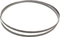 Starrett - 6 to 10 TPI, 10' 2" Long x 1/2" Wide x 0.035" Thick, Welded Band Saw Blade - Bi-Metal, Toothed Edge, Raker Tooth Set, Contour Cutting - Eagle Tool & Supply