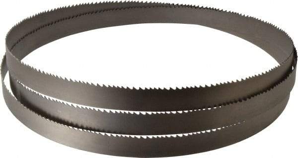 Starrett - 4 to 6 TPI, 10' 10" Long x 1" Wide x 0.035" Thick, Welded Band Saw Blade - Bi-Metal, Toothed Edge, Raker Tooth Set, Contour Cutting - Eagle Tool & Supply