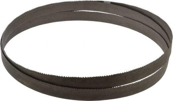 Starrett - 6 to 10 TPI, 10' 11" Long x 1" Wide x 0.035" Thick, Welded Band Saw Blade - Bi-Metal, Toothed Edge, Raker Tooth Set, Contour Cutting - Eagle Tool & Supply