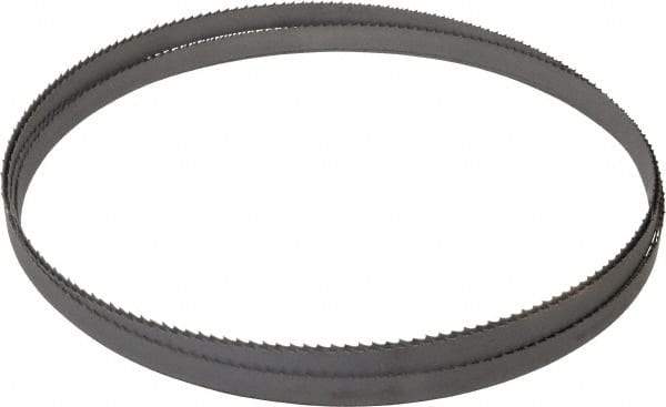 Starrett - 6 TPI, 12' 6" Long x 1/2" Wide x 0.025" Thick, Welded Band Saw Blade - Bi-Metal, Toothed Edge, Raker Tooth Set, Contour Cutting - Eagle Tool & Supply
