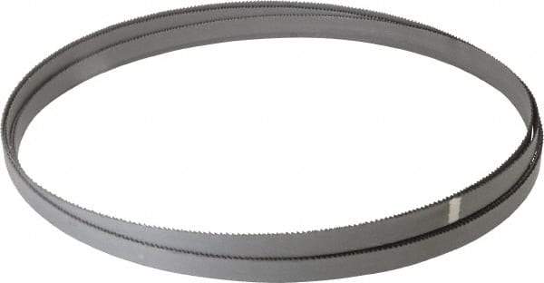 Starrett - 10 to 14 TPI, 14' 5" Long x 1/2" Wide x 0.035" Thick, Welded Band Saw Blade - Bi-Metal, Toothed Edge, Raker Tooth Set, Contour Cutting - Eagle Tool & Supply