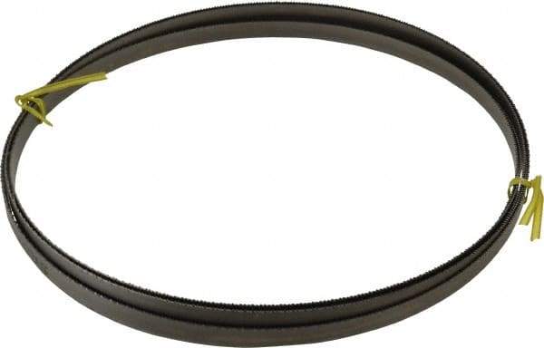 Starrett - 14 TPI, 14' 6" Long x 1/2" Wide x 0.035" Thick, Welded Band Saw Blade - Bi-Metal, Toothed Edge, Raker Tooth Set, Contour Cutting - Eagle Tool & Supply