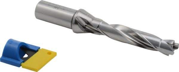 Iscar - 0.827" to 0.862" Diam, 5xD, 4.13" Max Depth, 1" Shank Diam, 7.64" OAL, Replaceable-Tip Drill - FCP, ICK, ICK-2M, ICM, ICP, iCP-2M Insert, 72419419 Toolholder, Series SumoCham - Eagle Tool & Supply
