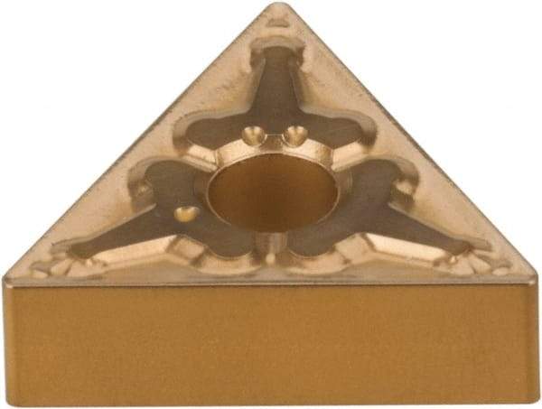 Tungaloy - TNMG333 TM Grade T9125 Carbide Turning Insert - TiCN/Al2O3 Finish, 60° Triangle, 3/8" Inscr Circle, 3/16" Thick, 3/64" Corner Radius - Eagle Tool & Supply