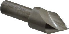 Keo - 3/4" Head Diam, 1/2" Shank Diam, 1 Flute 60° High Speed Steel Countersink - Eagle Tool & Supply