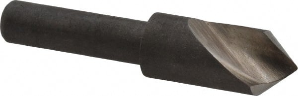 Keo - 3/8" Head Diam, 1/4" Shank Diam, 1 Flute 82° High Speed Steel Countersink - Eagle Tool & Supply