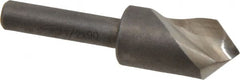 Keo - 1/2" Head Diam, 1/4" Shank Diam, 1 Flute 90° High Speed Steel Countersink - Eagle Tool & Supply