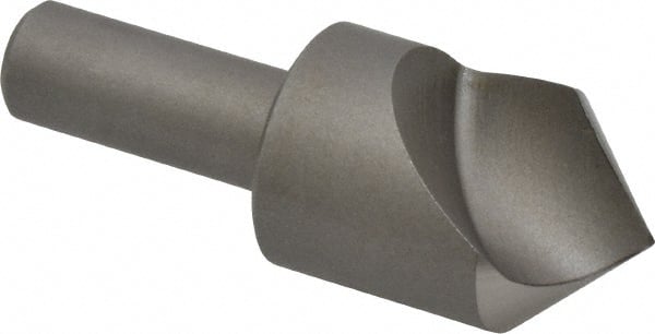 Keo - 1" Head Diam, 1/2" Shank Diam, 1 Flute 90° High Speed Steel Countersink - Eagle Tool & Supply