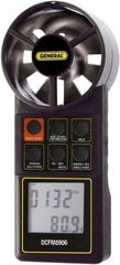 General - 0 to 3,000 Ft./Min Air Airflow Meter - 94°F Max - Eagle Tool & Supply