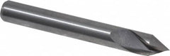 M.A. Ford - 1/4" Head Diam, 1/4" Shank Diam, 1 Flute 60° Solid Carbide Countersink - Eagle Tool & Supply