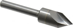 M.A. Ford - 1/2" Head Diam, 1/4" Shank Diam, 1 Flute 60° Solid Carbide Countersink - Eagle Tool & Supply