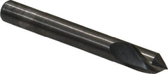 M.A. Ford - 1/4" Head Diam, 1/4" Shank Diam, 1 Flute 82° Solid Carbide Countersink - Eagle Tool & Supply