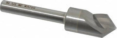 M.A. Ford - 1/2" Head Diam, 1/4" Shank Diam, 1 Flute 90° Solid Carbide Countersink - Eagle Tool & Supply