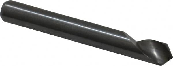 M.A. Ford - 3/16" Head Diam, 3/16" Shank Diam, 1 Flute 100° Solid Carbide Countersink - Eagle Tool & Supply