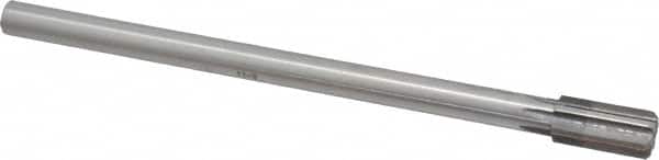 Made in USA - 9/16" Diam, 7/16" Max Diam Straight Shank, 1-1/8" Flute Length, Machine Expansion Reamer - Eagle Tool & Supply