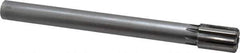 Made in USA - 1-1/16" Diam, 7/8" Max Diam Straight Shank, 1-5/8" Flute Length, Machine Expansion Reamer - Straight Flute, 10-1/2" OAL, Right Hand Cut, 8 Flutes, Carbide-Tipped, Bright Finish - Eagle Tool & Supply