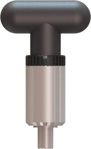Made in USA - 3/8" Pin Diam, 0.61" Usable Length, T Handle Quick Release Pin - 3.79" OAL - Eagle Tool & Supply