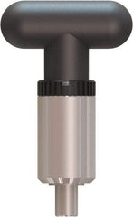 Made in USA - 3/8" Pin Diam, 0.61" Usable Length, T Handle Quick Release Pin - 3.79" OAL - Eagle Tool & Supply