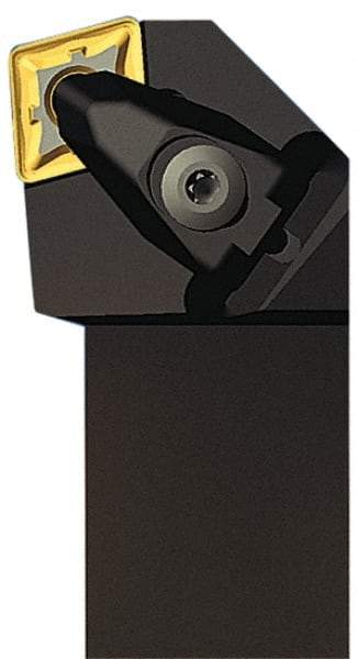 Seco - DCKN, Left Hand Cut, 1" Shank Height x 1" Shank Width, Negative Rake Indexable Turning Toolholder - 6" OAL, CN..43. Insert Compatibility, Series Clamp Lock - Eagle Tool & Supply