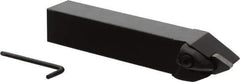 Seco - DDPN, Neutral Cut, 0° Lead Angle, 1" Shank Height x 1" Shank Width, Negative Rake Indexable Turning Toolholder - 6" OAL, DN..43. Insert Compatibility, Series Clamp Lock - Eagle Tool & Supply