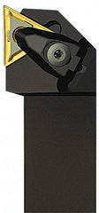 Seco - DTJN, Right Hand Cut, 3/4" Shank Height x 3/4" Shank Width, Negative Rake Indexable Turning Toolholder - 4-1/2" OAL, TN..33. Insert Compatibility, Series Clamp Lock - Eagle Tool & Supply