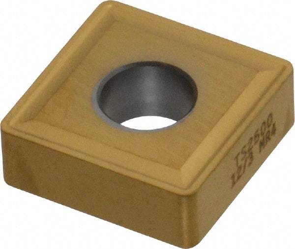 Seco - SNMG643 MR4 Grade TS2500 Carbide Turning Insert - TiAlN/TiN Finish, 90° Square, 3/4" Inscr Circle, 1/4" Thick, 3/64" Corner Radius - Eagle Tool & Supply