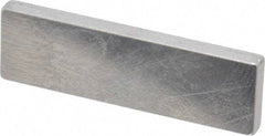 Mitutoyo - 0.101" Rectangular Steel Gage Block - Accuracy Grade 0, Includes Certificate of Inspection - Eagle Tool & Supply