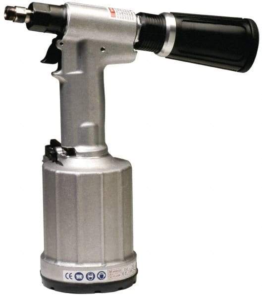 HUCK - Up to 1/4" Capacity, Air Riveting Hammer - 1.026" Long Stroke, 1/4" Inlet - Eagle Tool & Supply