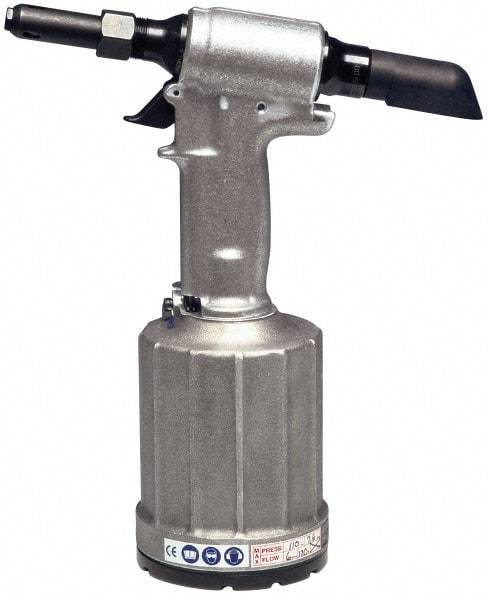 Marson - 1/4" Capacity, Air Riveting Hammer - 22mm Long Stroke, 1/4" Inlet - Eagle Tool & Supply