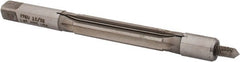 Made in USA - 15/32" Reamer Diam, 0.4640" Diam Straight Shank, 1-13/16" Flute Length, Hand Expansion Reamer - Eagle Tool & Supply