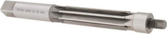 Made in USA - 27/32" Reamer Diam, 0.8075" Diam Straight Shank, 3-1/16" Flute Length, Hand Expansion Reamer - Straight Flute, 7-9/16" OAL, Right Hand Cut, High Speed Steel - Eagle Tool & Supply