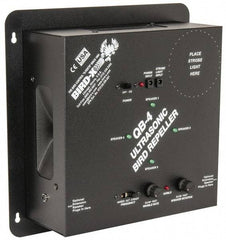 Quadblaster - 6,500 Sq Ft Coverage Electronic Animal Repellent - AC Adapter, Targets Birds - Eagle Tool & Supply