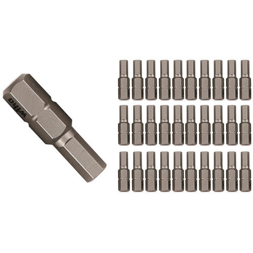 Hex Inch Contractor Grade Insert Bits 5/32″ × 25mm (30 Piece Bulk Pack) - Eagle Tool & Supply
