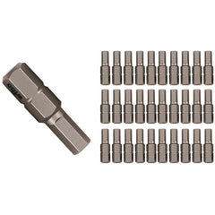 Hex Inch Contractor Grade Insert Bits 5/64″ × 25mm (30 Piece Bulk Pack) - Eagle Tool & Supply